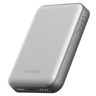 Ventev Portable Magnetic Battery 5000 mAh - Gray