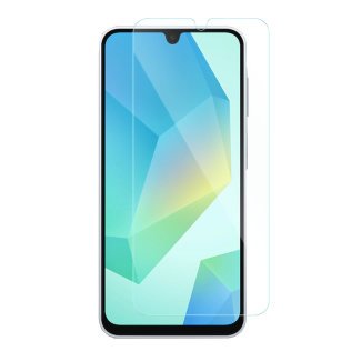 The Gadget Guard Black Ice glass screen protector for the Galaxy A16.