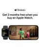 AppleWatch8 41mm Midnight Aluminum fitnessplus